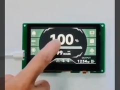 4,3 İnç Uart Tft Ekran 480x272 Çözünürlüklü TTL Arayüzü ,8N1 UART, CMOS/3,3V TTL