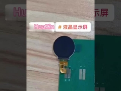 0.95 inç yuvarlak Tft LCD Ekran 128*128 çözünürlük, 1000c/d güneş ışığı ile okunur 4SPI arayüzü