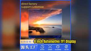 Otomotiv Monitörleri için 8 İnç TFT LCD Ekran