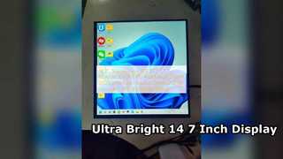 14 7 İnç Yüksek Parlaklık 1080P TFT LCD Ekran Modülü