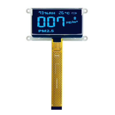 2.7 Inch PMOLED Display Module With PCBA,   128*64 Resolution,  24 PINS Parallel /I2C 4-Wire SPI Interface