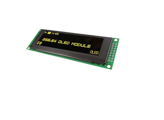 2.8  Inch PMOLED Display Module With PCBA,  256*64 Resolution, 30 Pins SPI Interface, Driving IC SSD1322