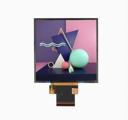 3.4 Inch Resolution 480 * 480 TFT LCD IPS LCD Display With Non Resident Display Supporting Customized Images