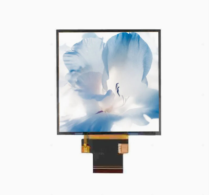 3.4 Inch Resolution 480 * 480 TFT LCD IPS LCD Display With Non Resident Display Supporting Customized Images