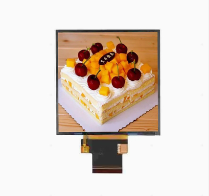3.4 Inch Resolution 480 * 480 TFT LCD IPS LCD Display With Non Resident Display Supporting Customized Images