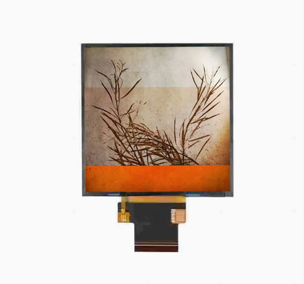 3.4 Inch Resolution 480 * 480 TFT LCD IPS LCD Display With Non Resident Display Supporting Customized Images