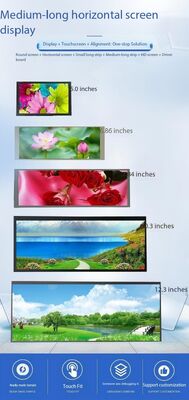 6.86" IPS TFT LCD Module with 480X1280 Resolution and MIPI Interface