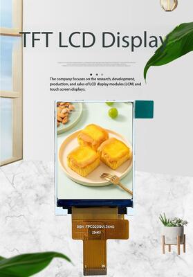 2.0 Inch IPS TFT Display with 240(RGB)x320 Resolution ST7789V IC  320nits RGB 8bit interface All View Medical equipment screen