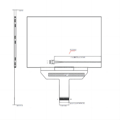 High Resolution , High Brightness ,6.4 Inch TFT Module, 3840*2160 Dots, MIPI Interface, 1500nits