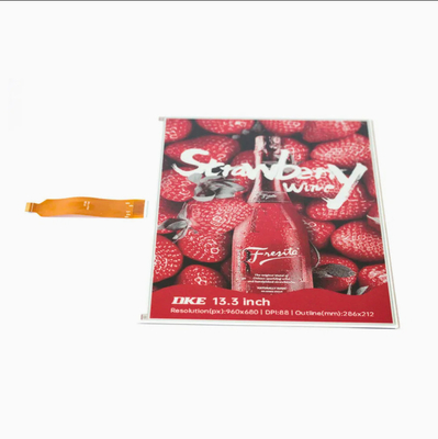 13.3 inç Ekstra Büyük Boyutlu Reklam E Kağıt Panosu Hızlı Yenilenme 4 Renkli E Kağıt Ekran Renkli E Kağıt Modülü