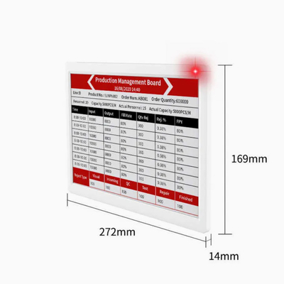 11.6 Inch Screen E Mürekkep Ekranı Büyük E Kağıt Süpermarket Fiyat Etiketleri Merkezi Yönetim Ekranı Daha Zengin Bilgi