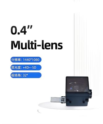 0.4 inçlik HD EVFElektronik vizör C tipi Çözüm 1440×1080 çözünürlük Endüstriyel ekipman / Tıp aletleri / Teleskoplar için uygundur Yüksek PPI Düşük Gecikme