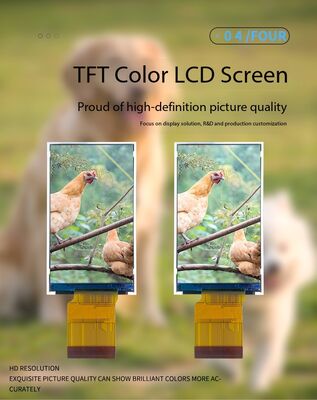 2.7 İnç IPS TFT Ekran, 240x960 Çözünürlük ve 260nit Parlaklık RGB 8BIT Arayüzü
