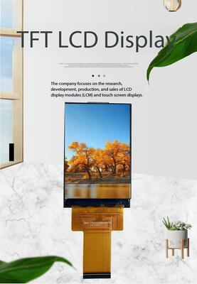 320(RGB)x480 Çözünürlük ve 700 nit RGB arayüzü ile 2,35 İnç Yüksek Parlaklıkta IPS TFT Ekran ST7701S IC 5LEDS Tüm Görünüm Cihaz testleri