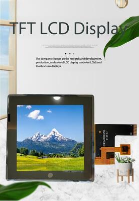 480(RGB)x480 Çözünürlük ve 550 nit MIPI arayüzlü 3,4 İnç Yüksek Parlaklıklı IPS TFT Ekran ST7701SN-G5-1 IC 8LEDS All View Akıllı ev aletleri