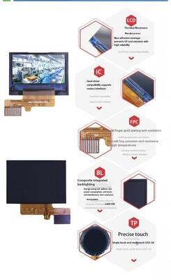 0.96 İnç IPS TFT Ekran, 128(RGB)x64 Çözünürlük ve Akıllı Ev Cihazları için SPI 4W Arayüzü